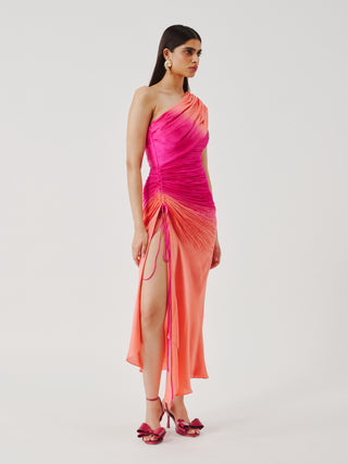 Evening Dress for Contemporary Wear – Pink by Aroka