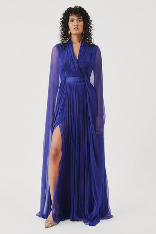 Blue dress for Contemporary Wear – Maya Edition by Aroka