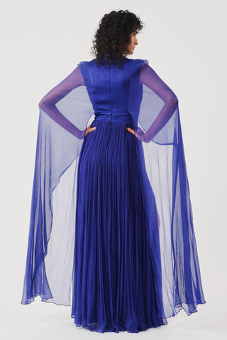 Blue dress for Contemporary Wear – Maya Edition by Aroka