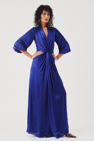 Blue cocktail dress for Contemporary Wear – Diva Edition by Aroka