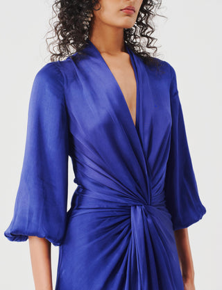 Blue cocktail dress for Contemporary Wear – Diva Edition by Aroka