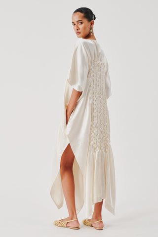 Dress for Contemporary Wear – Ivory Coral by Aroka