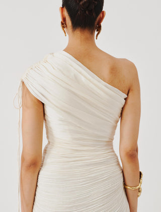 Dress for Contemporary Wear – Ivory Radiance by Aroka