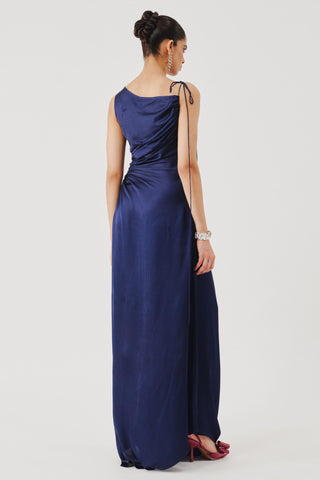 Cut out dress for Contemporary Wear – Blue Selene by Aroka