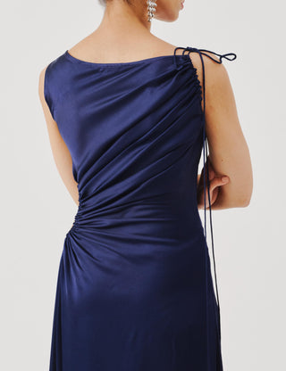 Cut out dress for Contemporary Wear – Blue Selene by Aroka