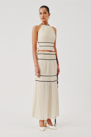 Amour top for Contemporary Wear – White Amour by Aroka