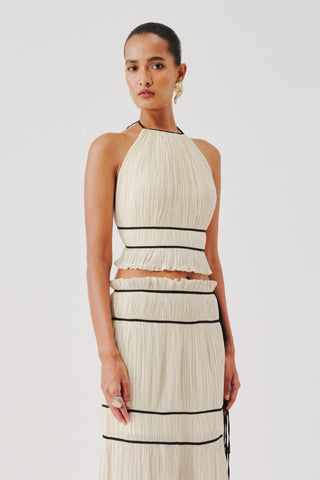 Amour skirt for Contemporary Wear – White Amour by Aroka