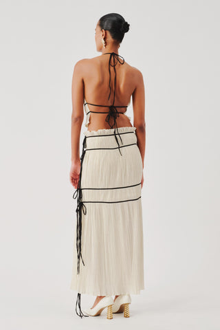 Amour top for Contemporary Wear – White Amour by Aroka