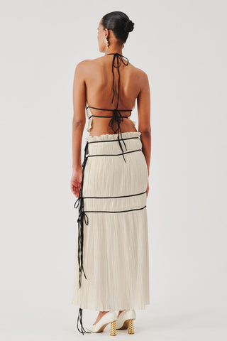 Amour skirt for Contemporary Wear – White Amour by Aroka