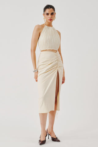 Serenity skirt for Contemporary Wear – White Serenity by Aroka