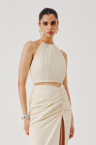 Serenity skirt for Contemporary Wear – White Serenity by Aroka