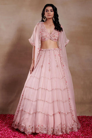 Lehenga Set for Indian Wedding - Rosa Queen Edit by Shasha Gaba