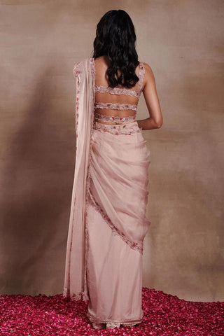 Saree Set for Indian Wedding - Grandi Rosa Edit by Shasha Gaba