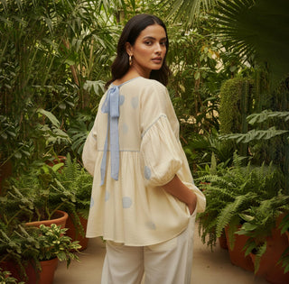 Top Contemporary Wear - Beige Pastel Pop by The Loom Art
