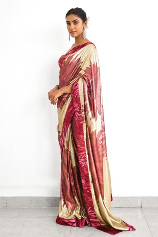 Saree for Indian Wedding – Golden Hour Rooh Rang by Shasha Gaba