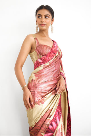 Saree for Indian Wedding – Golden Hour Rooh Rang by Shasha Gaba