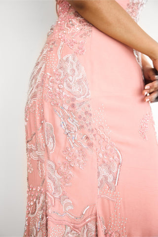 Gown for Contemporary Wear – Cherry Dreams Rooh Rang by Shasha Gaba