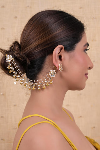 Kanchain for Festive – White by Shlok Jewels