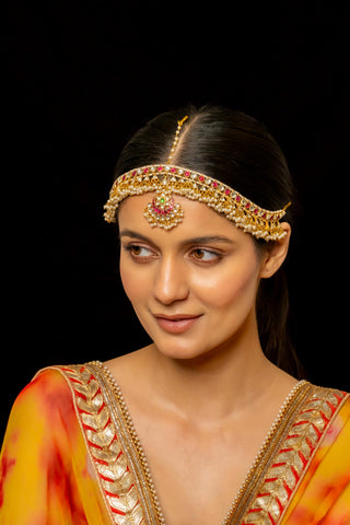 Mathapatti for Festive – Multicolor – Shlok Jewels