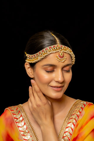 Mathapatti for Festive – Multicolor – Shlok Jewels