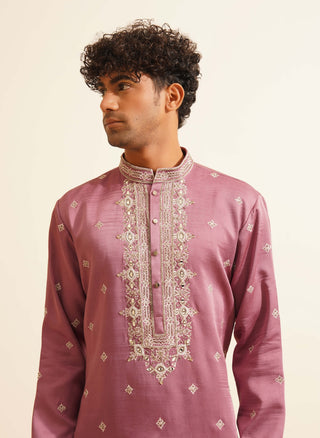 Lilac svanik kurta and pant