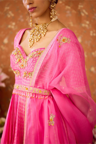 Sharara Set – Pink Festive Wedding – Shyam Narayan Prasad