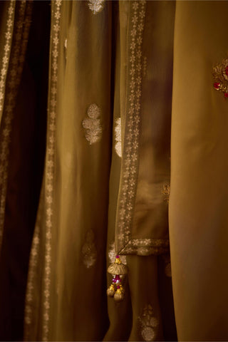 Anarkali Set – Green Festive Wedding – Shyam Narayan Prasad