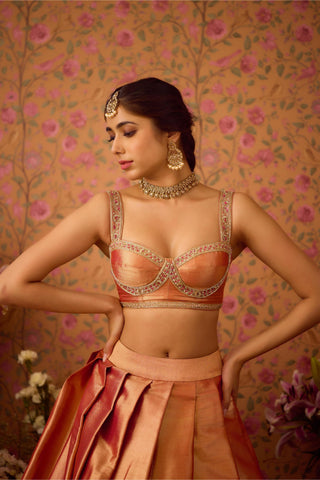 Lehenga Set – Pink Festive Wedding – Shyam Narayan Prasad