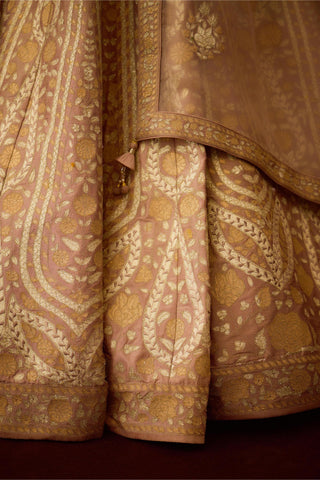 Lehenga Set – Gray Festive Wedding – Shyam Narayan Prasad