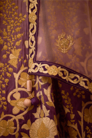 Lehenga Set – Purple Festive Wedding – Shyam Narayan Prasad