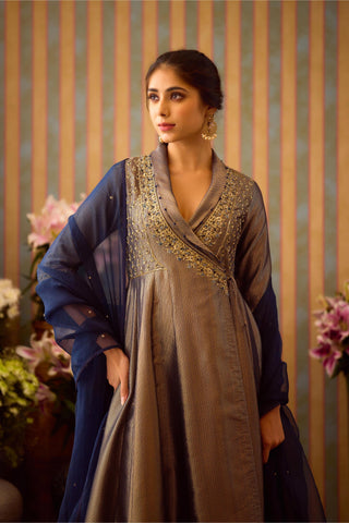 Angrakha Set – Blue Festive Wedding – Shyam Narayan Prasad