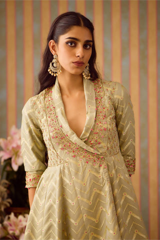 Angrakha Set – Green Festive Wedding – Shyam Narayan Prasad