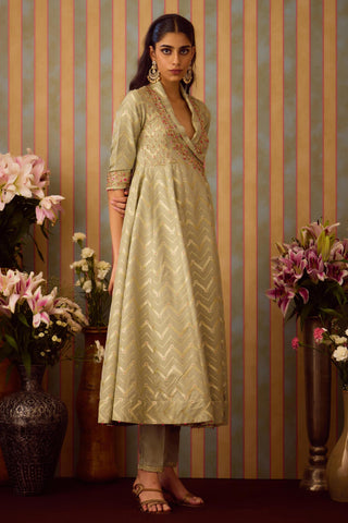 Angrakha Set – Green Festive Wedding – Shyam Narayan Prasad