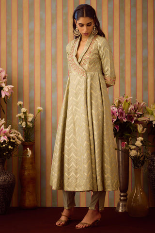 Angrakha Set – Green Festive Wedding – Shyam Narayan Prasad