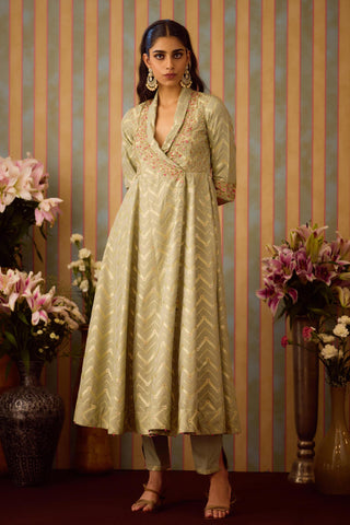 Angrakha Set – Green Festive Wedding – Shyam Narayan Prasad