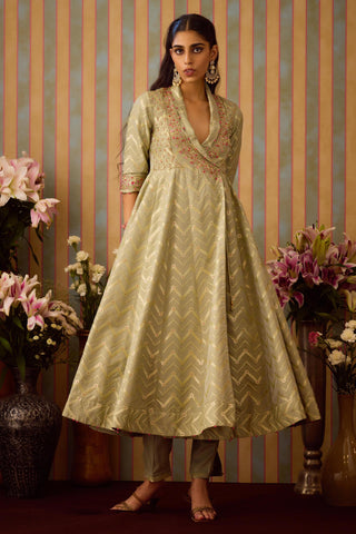 Angrakha Set – Green Festive Wedding – Shyam Narayan Prasad