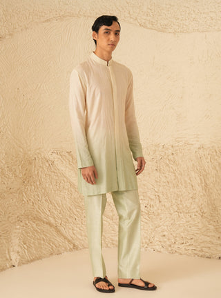 Kurta Set for Indian Wedding – Ivory Serenel Avion by Shreyansh Designs