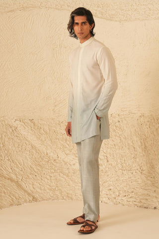 Wedding Kurta Set for Indian Wedding – Ivory Serenel Elric by Shreyansh Designs