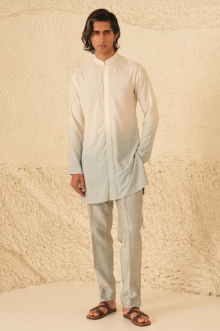 Wedding Kurta Set for Indian Wedding – Ivory Serenel Elric by Shreyansh Designs