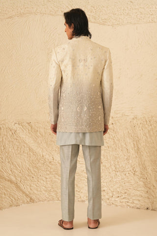 Wedding Jacket Set for Indian Wedding – Ivory Serenel Lucien by Shreyansh Designs