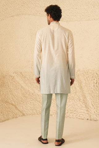 Designer Kurta Set for Contemporary Wear – Ivory Serenel Nyro by Shreyansh Designs