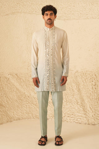 Designer Kurta Set for Contemporary Wear – Ivory Serenel Nyro by Shreyansh Designs