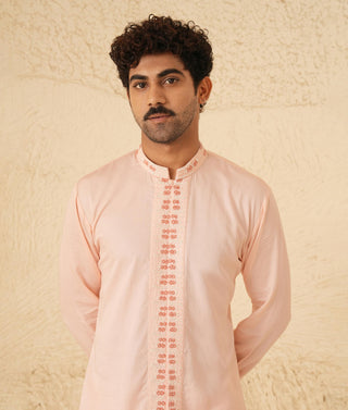 Kurta Set for Indian Wedding – Pink Serenel Cillian by Shreyansh Designs