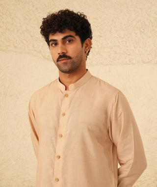 Pink Short Kurta Set for Indian Wedding – Serenel Orik by Shreyansh Designs