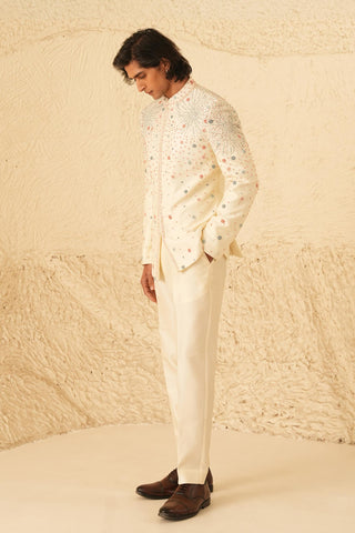Indo Western Jacket Set for Indian Wedding – Serenel Maksim by Shreyansh Designs