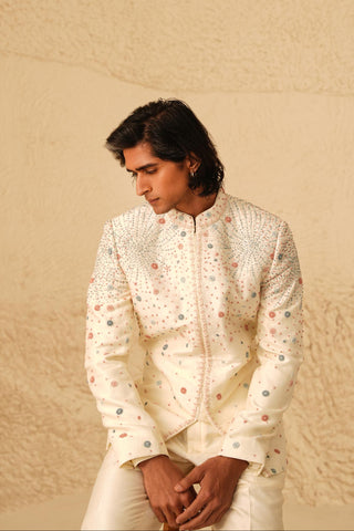 Indo Western Jacket Set for Indian Wedding – Serenel Maksim by Shreyansh Designs