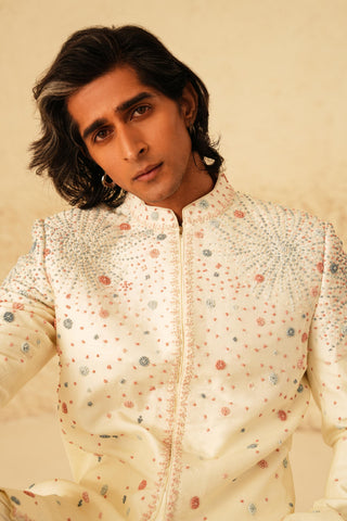 Indo Western Jacket Set for Indian Wedding – Serenel Maksim by Shreyansh Designs