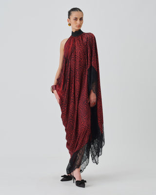 Red Dress Contemporary Wear Anaya by Aroka
