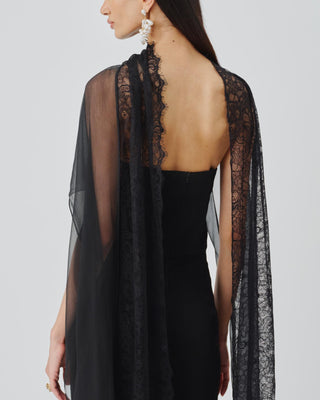 Jumpsuit Contemporary Wear – Black Midnight Veil by Aroka