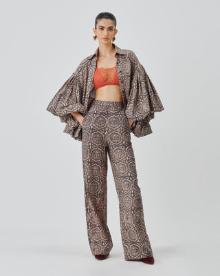 Orange Lace Bralette Contemporary Wear by Aroka